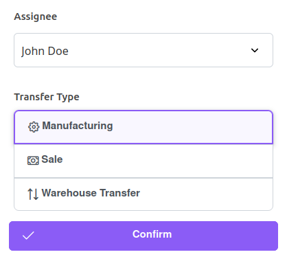 A screenshot showcasing filtering options for custom fields